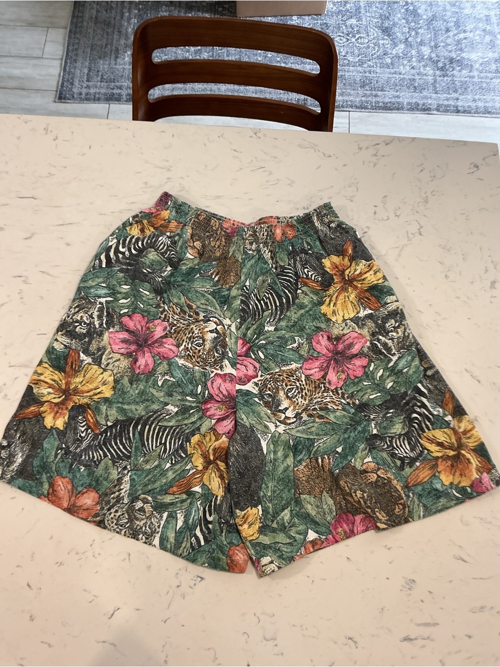 Vintage Womens Shorts 80s 90s Caribou L “ Golden Girls” Vibes Wide Leg Classic